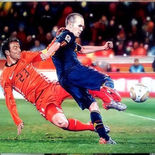 Mundial 2. Gol Iniesta