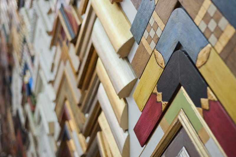 Vistas de nuestro muestrario de marcos